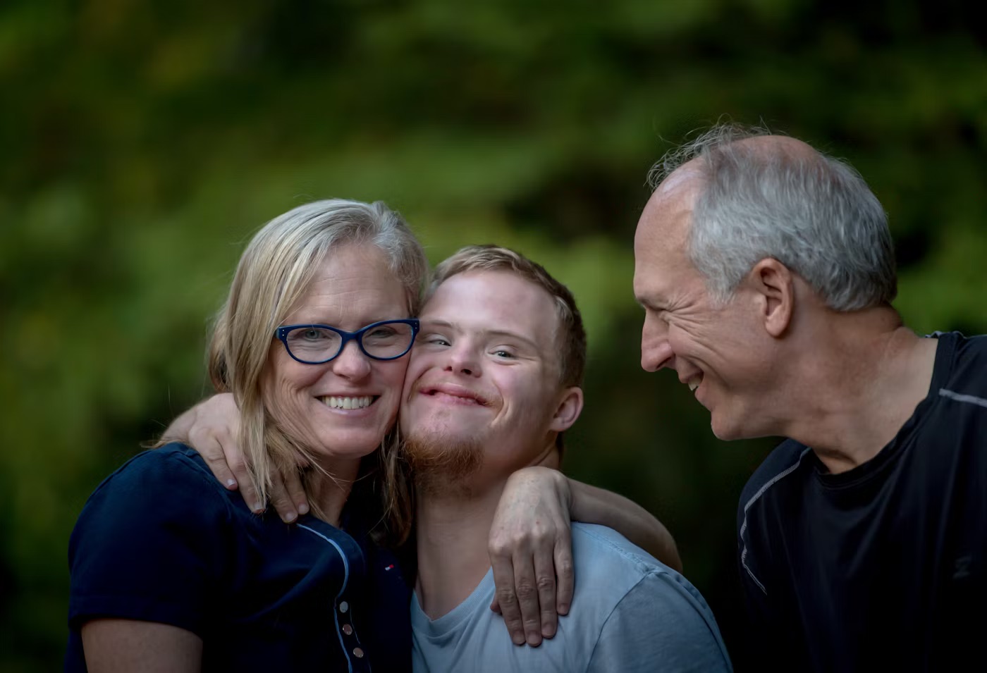 Family providing supportive care